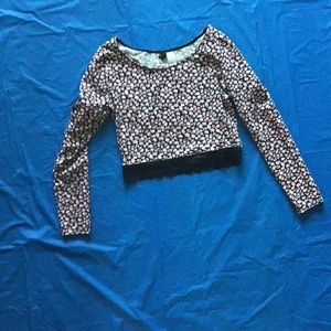 Floral crop top